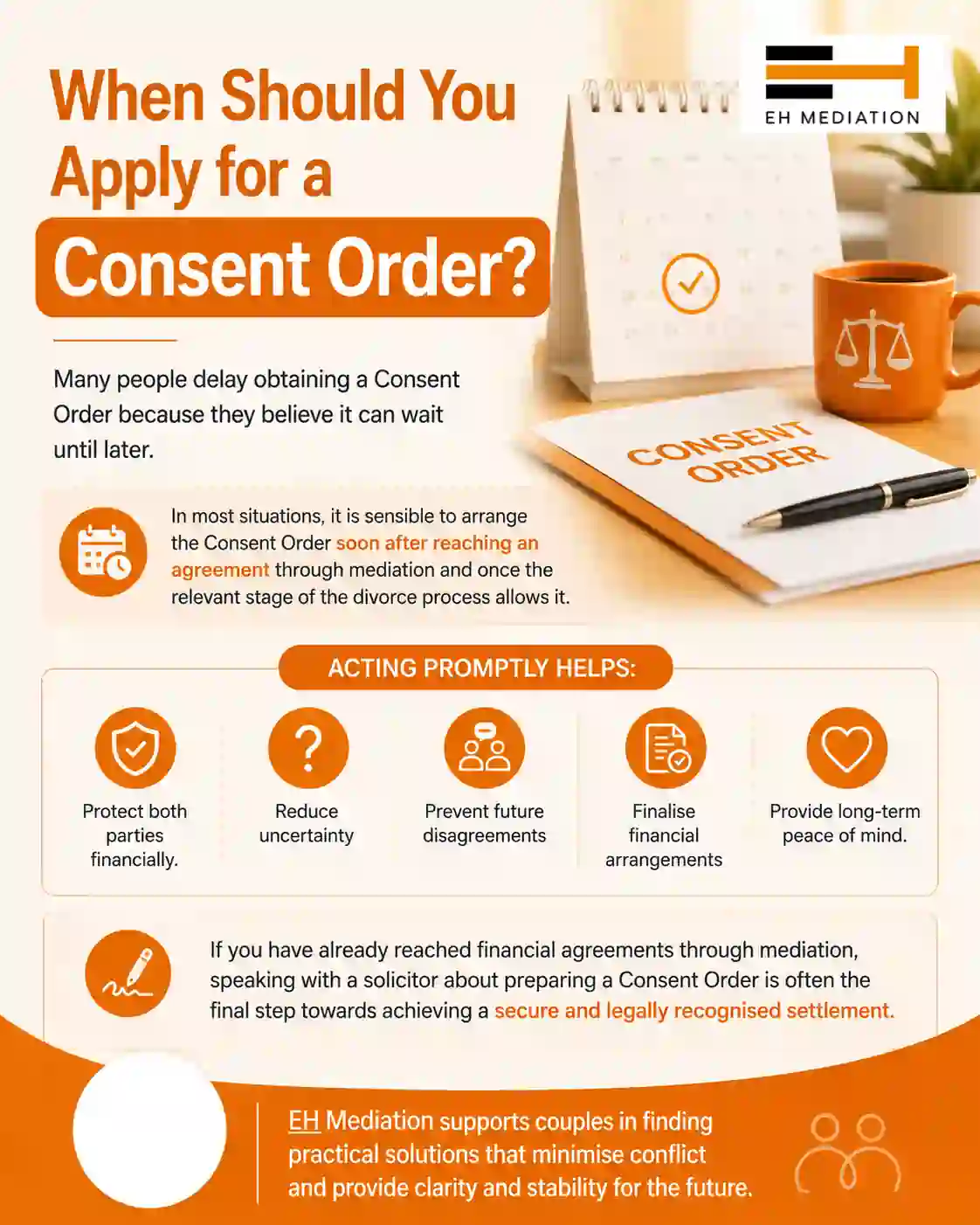 When Should You Apply for a Consent Order Chesterfield?